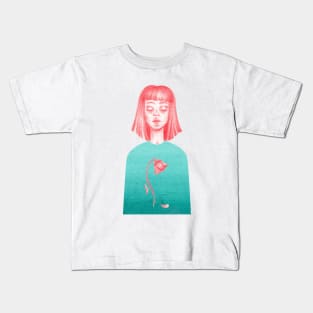 Frail illustration by shoosh Kids T-Shirt